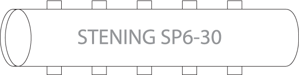 Esquema dimensional del Stening&reg; Recto Pedi&aacute;trico