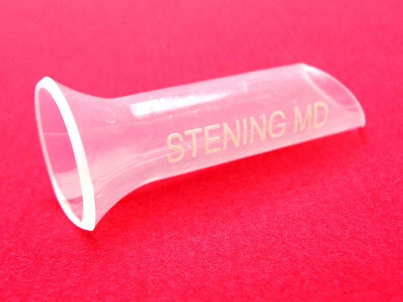 Stent em cone de silicone Stening® Cone MD com extremidade biselada a 45°