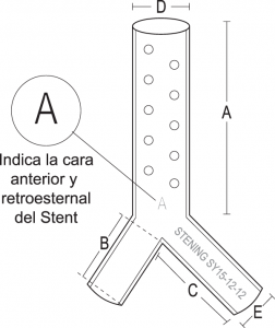 Esquema dimensional del Stening Y