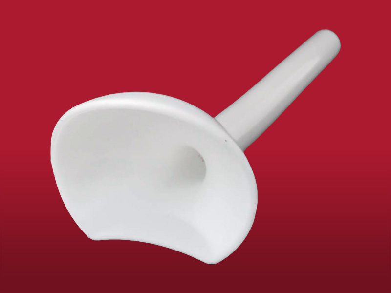Tubo faríngeo Stening® vista de la copa proximal