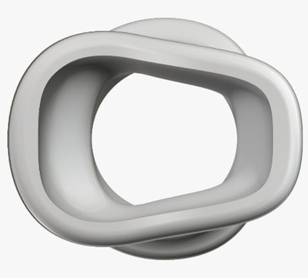 Prótesis subglótica Artemic con extremo oval
